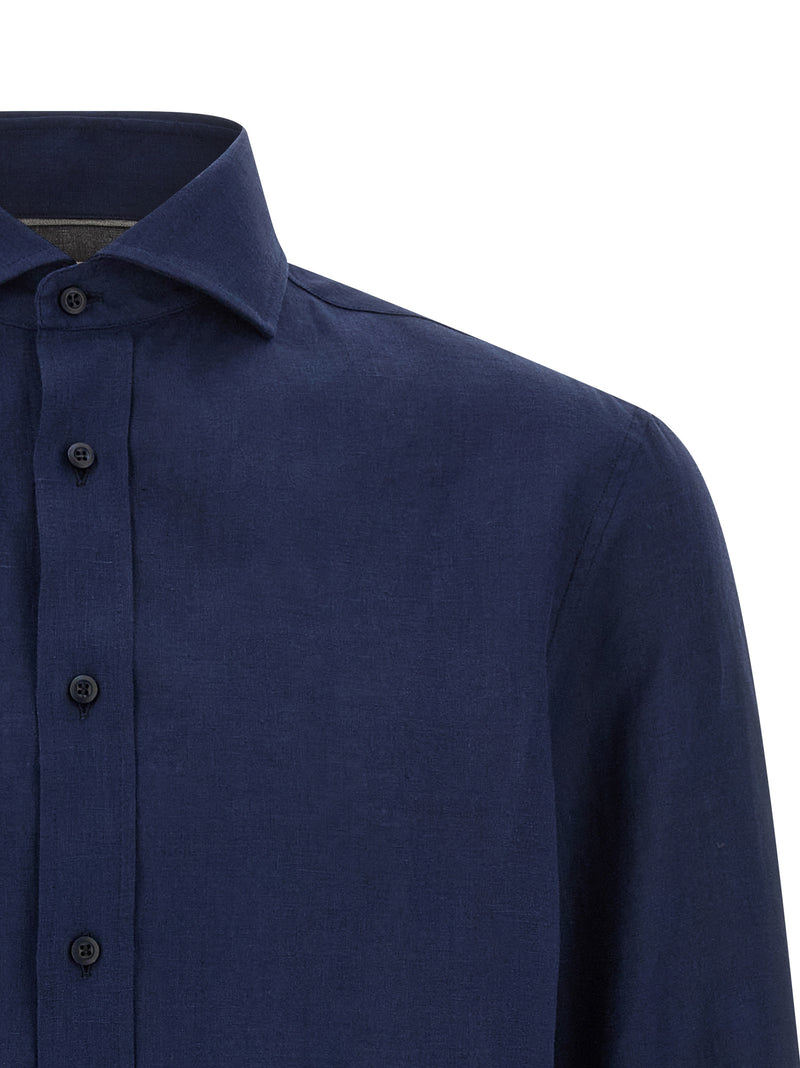 Brunello Cucinelli Linen Shirt Variant 2 | Urbalenti™ NYC