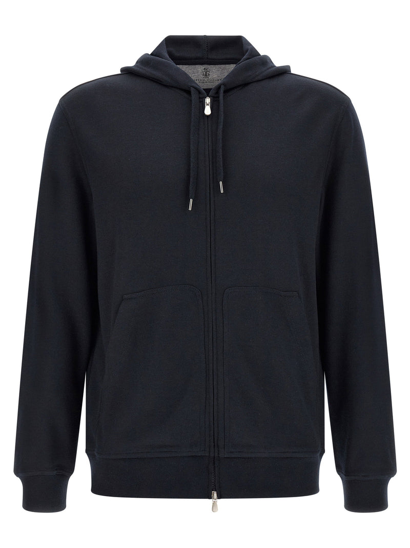 Brunello Cucinelli Brunello Cucinelli Cashmere And Silk Hoodie