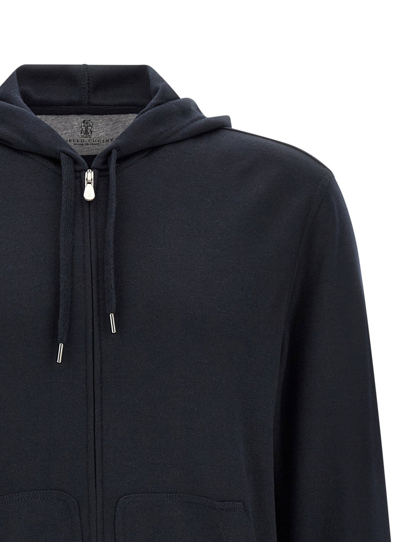 Brunello Cucinelli Brunello Cucinelli Cashmere And Silk Hoodie