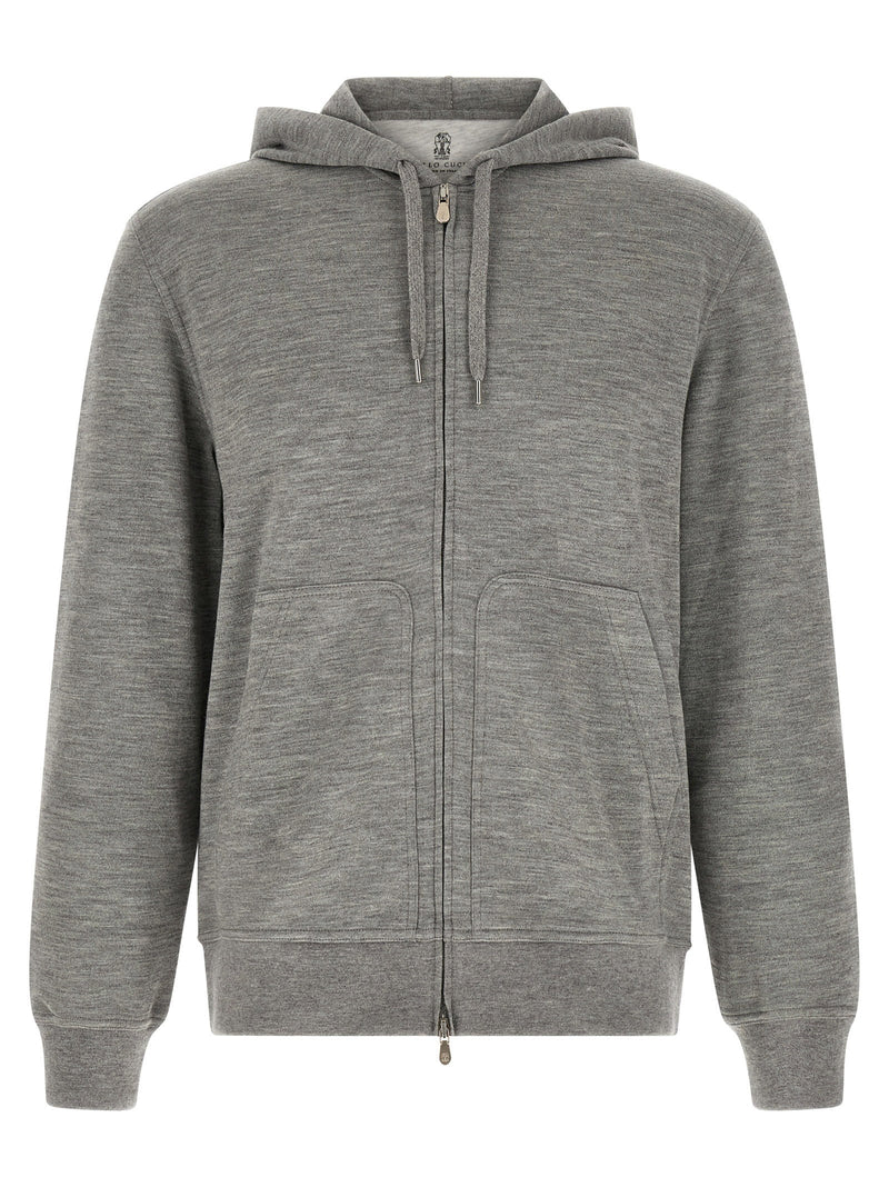 Brunello Cucinelli Brunello Cucinelli Cashmere And Silk Hoodie