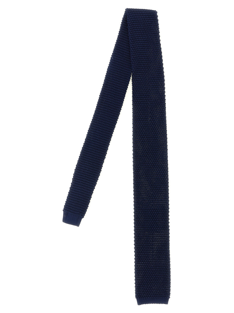 Brunello Cucinelli Brunello Cucinelli Silk Knit Tie