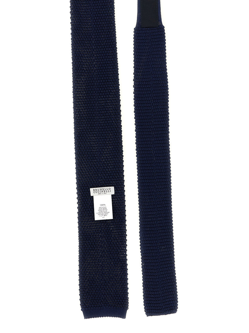 Brunello Cucinelli Brunello Cucinelli Silk Knit Tie