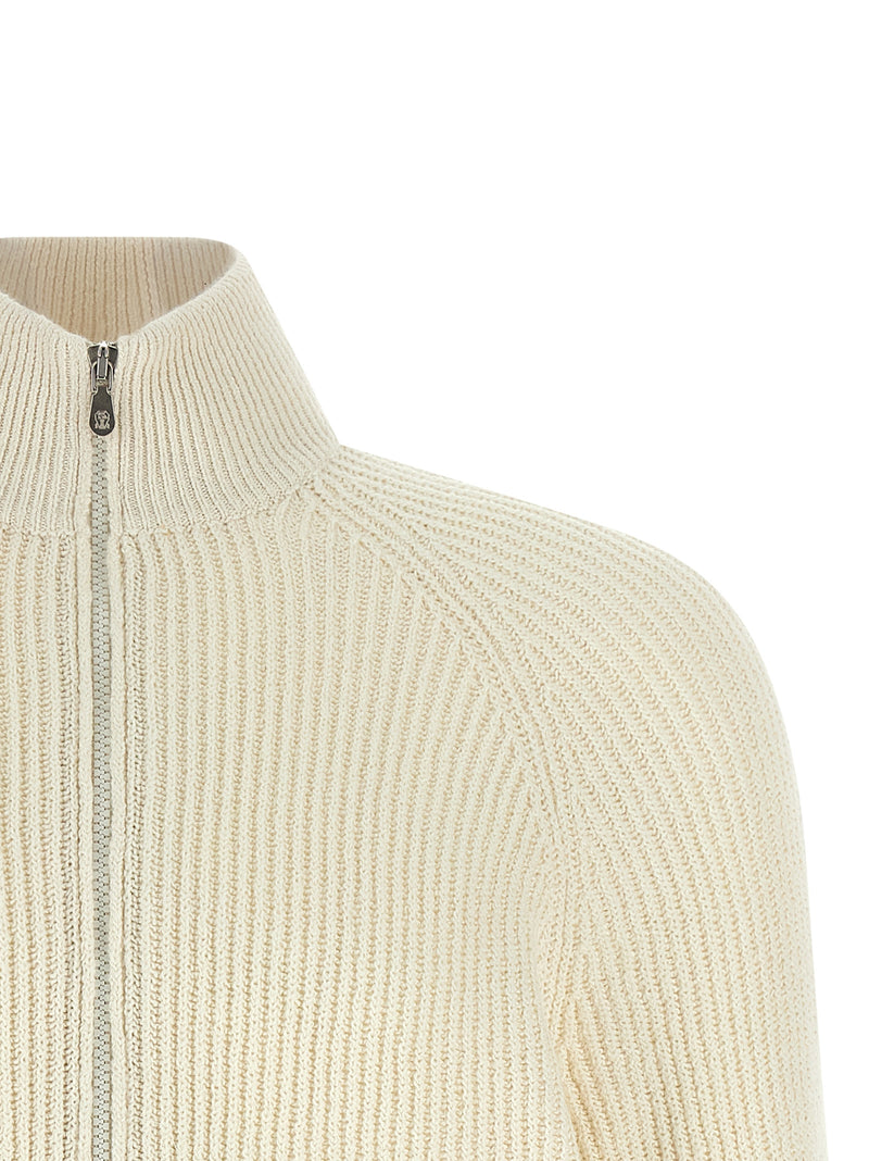 Brunello Cucinelli Zip Cardigan | Urbalenti™ NYC