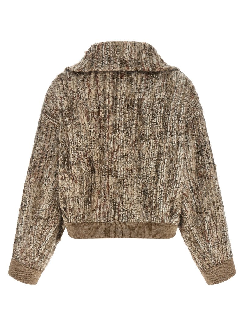 Brunello Cucinelli Brunello Cucinelli Tweed Cardigan