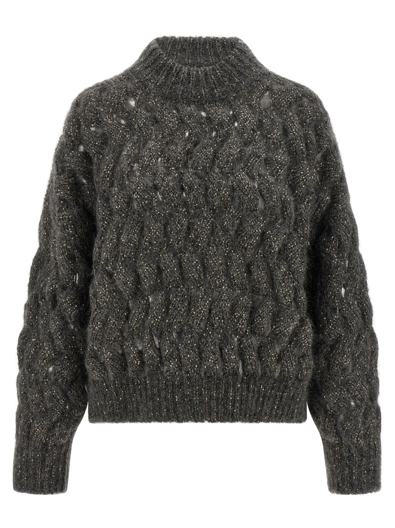 Brunello Cucinelli Brunello Cucinelli Dazzling Waves Sweater