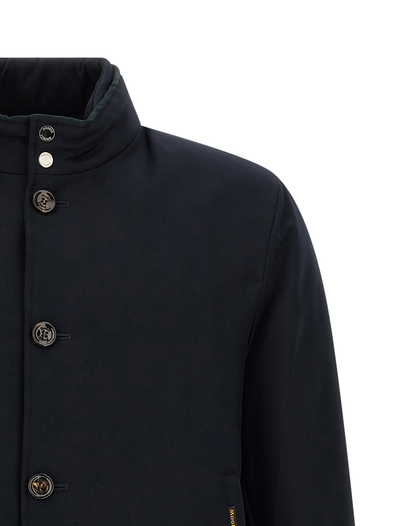 Moorer Moorer Janos Bomber Jacket - Acqua Line