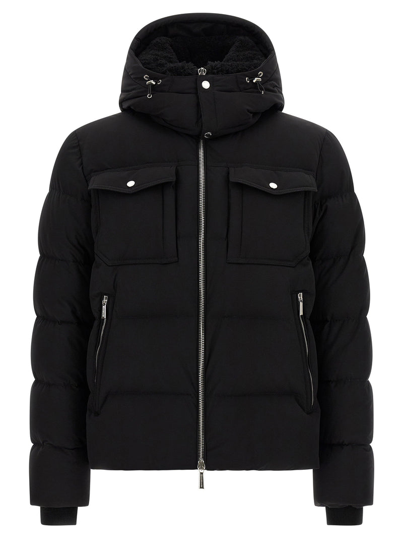 Moorer Alarick Bomber Jacket - Acqua Line
