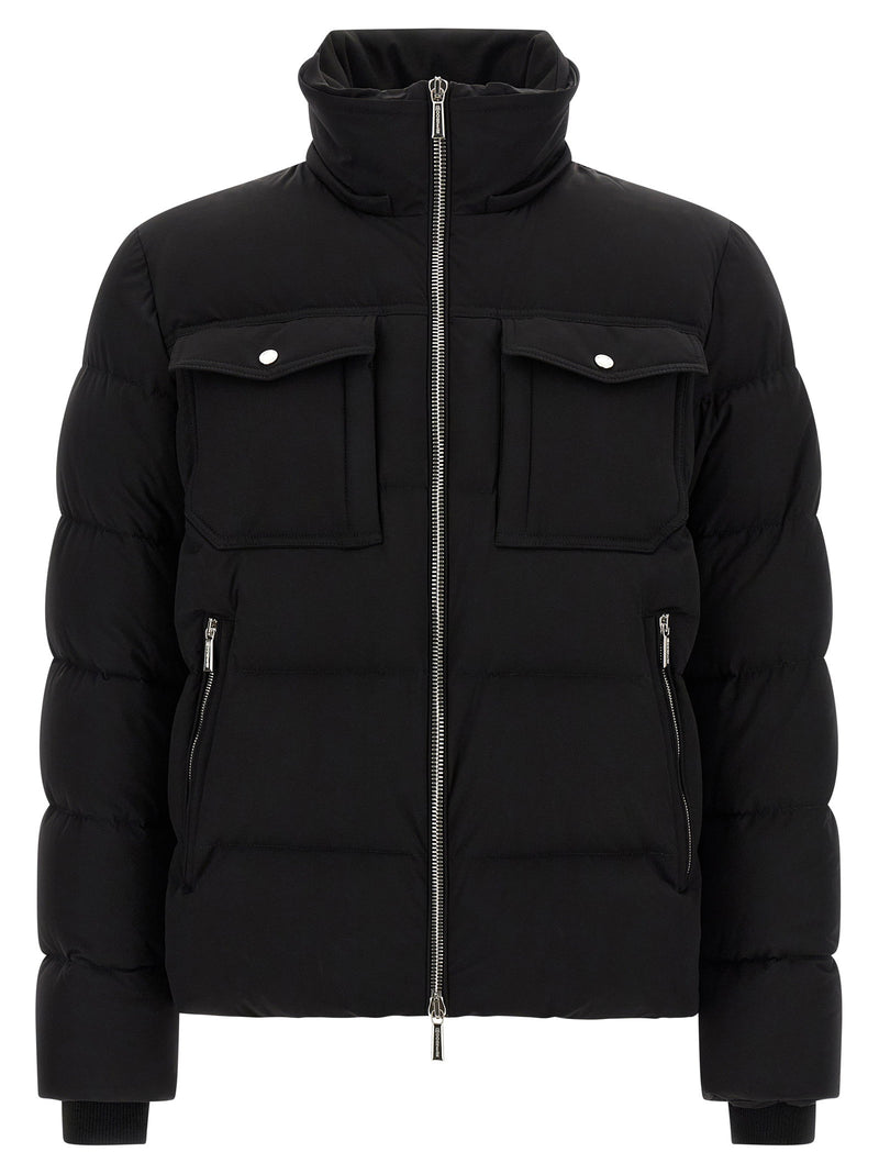Moorer Alarick Bomber Jacket - Acqua Line