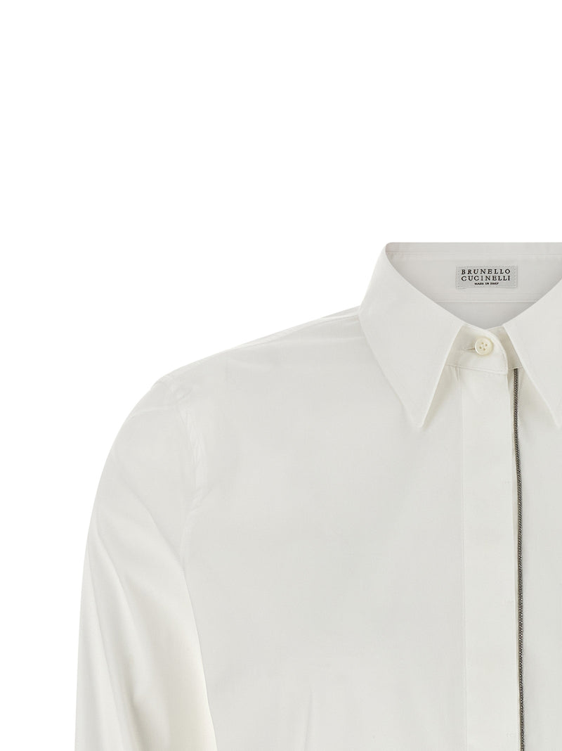 Brunello Cucinelli Brunello Cucinelli Shiny Trim Shirt