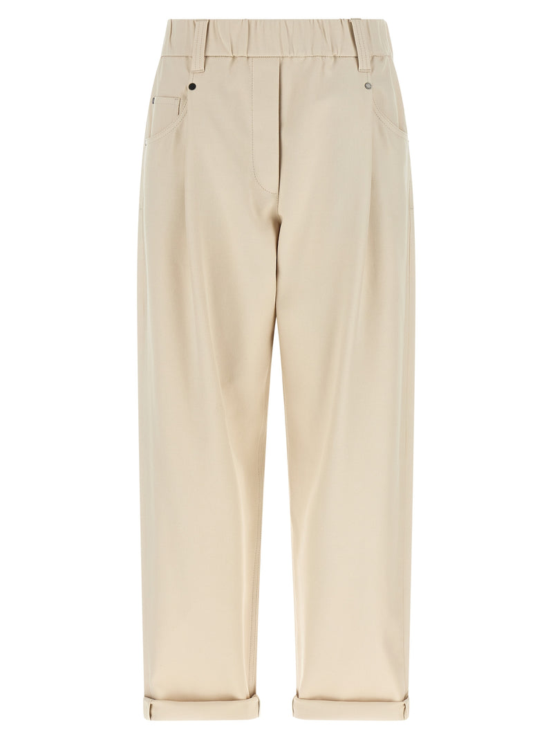 Brunello Cucinelli Brunello Cucinelli Baggy Pull-on Pants