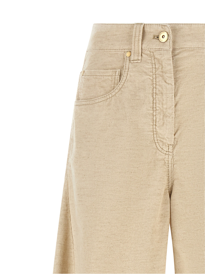 Brunello Cucinelli Brunello Cucinelli The Wide Barrel Pants