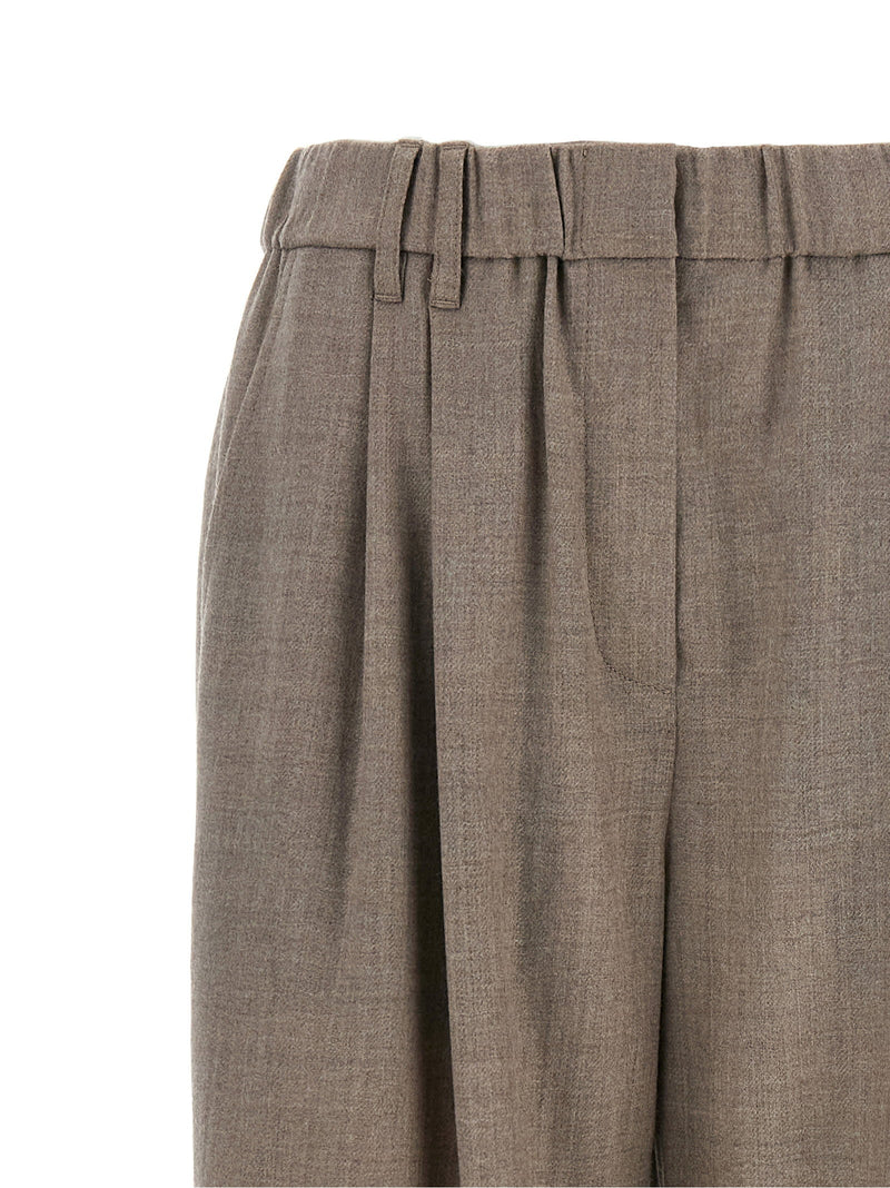 Brunello Cucinelli Brunello Cucinelli Light Pants With Pleats