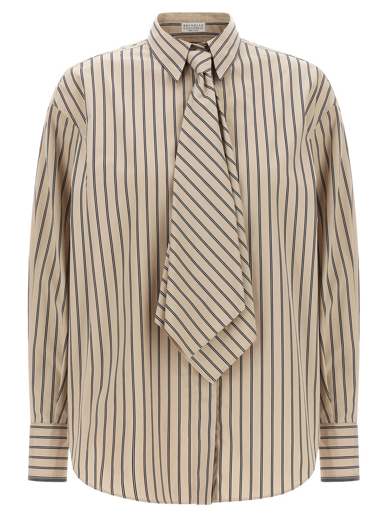 Brunello Cucinelli Brunello Cucinelli Shirt With Tie