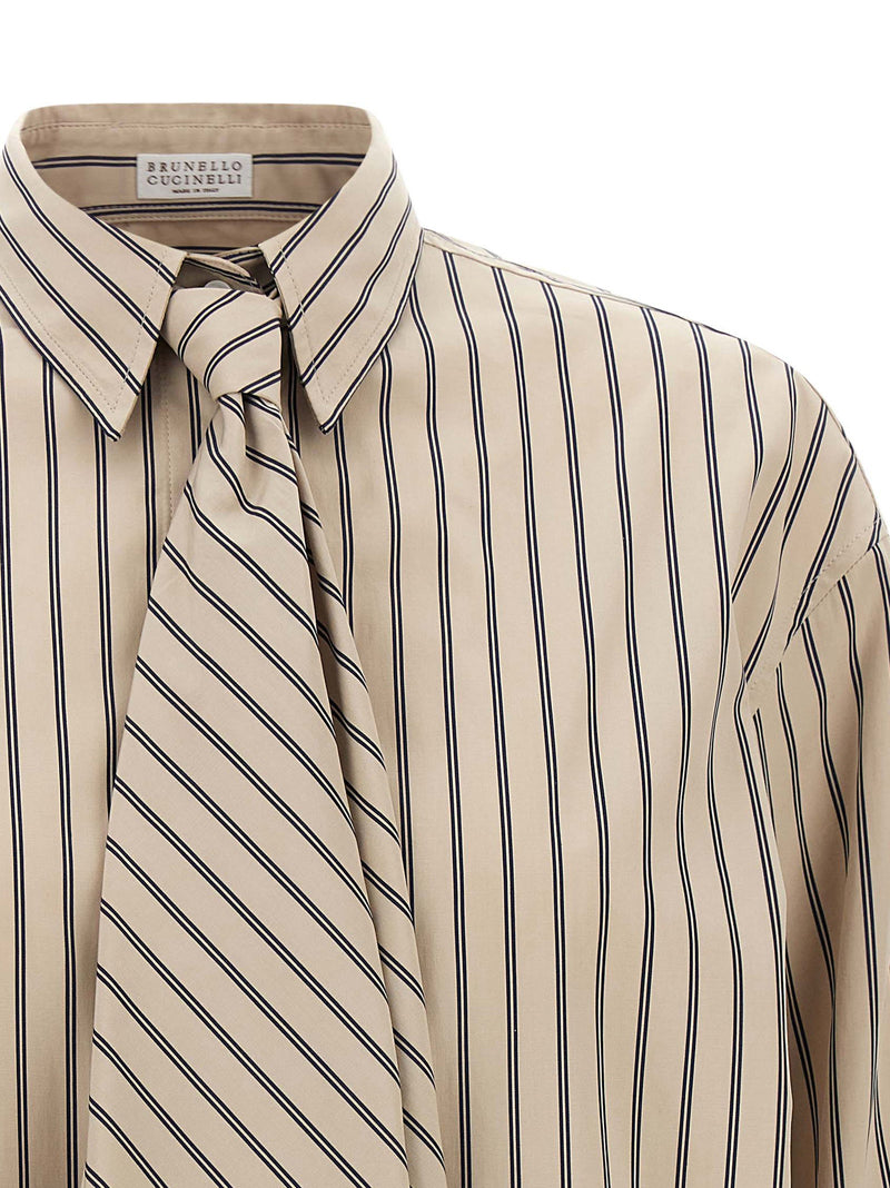 Brunello Cucinelli Brunello Cucinelli Shirt With Tie