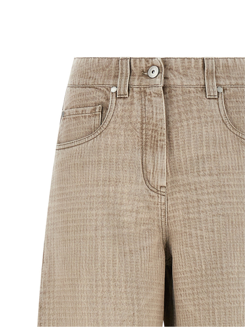 Brunello Cucinelli The Wide Barrel Jeans | Urbalenti™ NYC