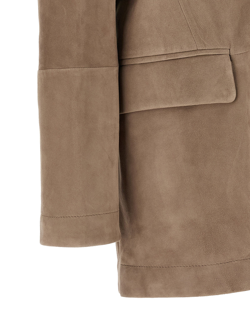 Brunello Cucinelli Brunello Cucinelli Suede Blazer