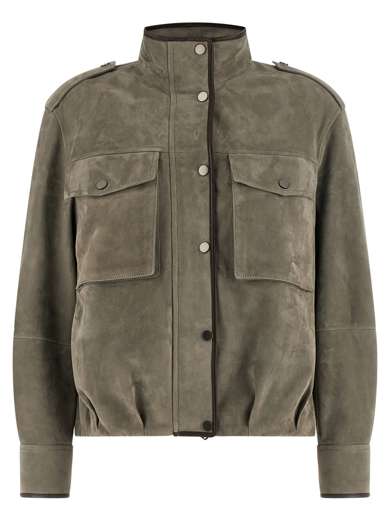 Brunello Cucinelli Brunello Cucinelli Couture Suede Jacket