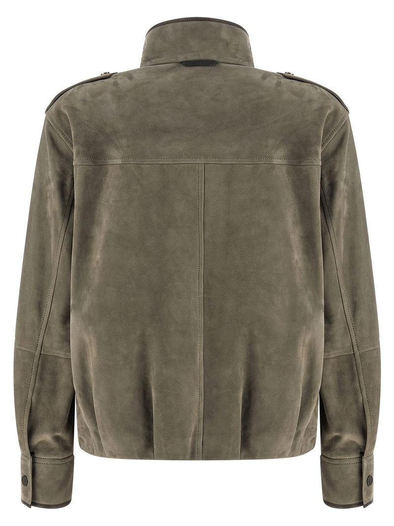 Brunello Cucinelli Brunello Cucinelli Couture Suede Jacket