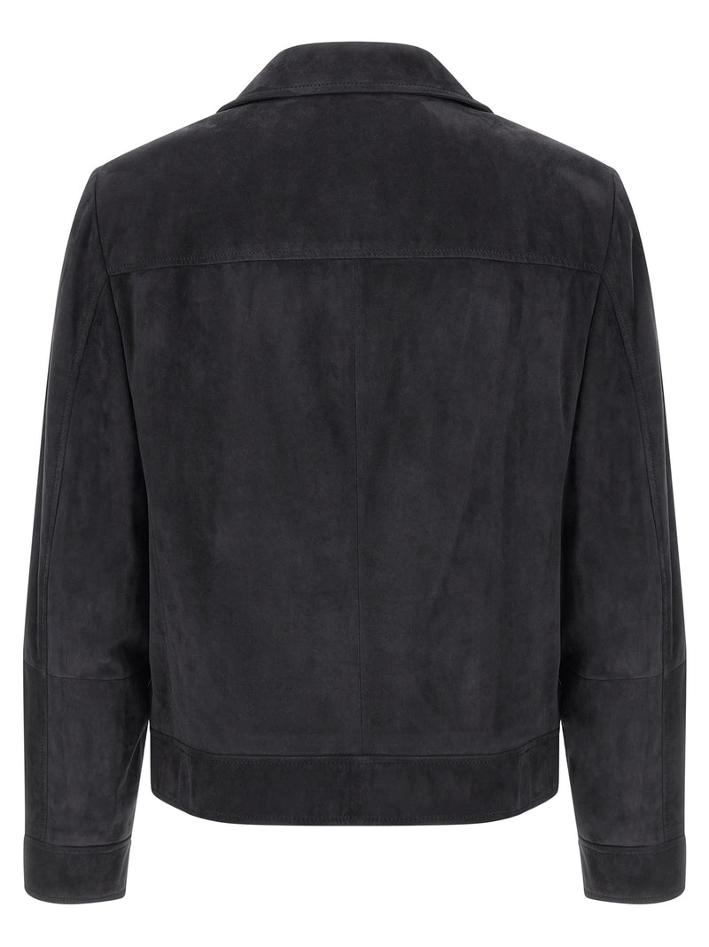 Brunello Cucinelli Suede Jacket - Suede - Style 9CTW26 | Urbalenti | Urb... | Urbalenti™ NYC