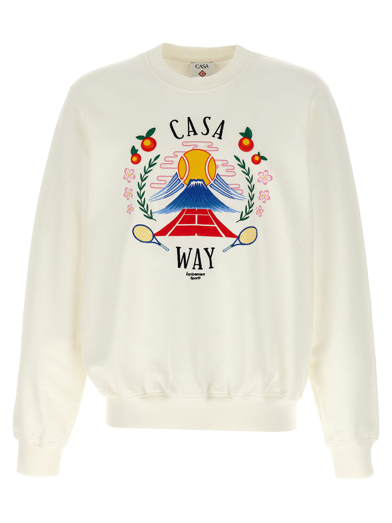 Casablanca Casablanca Casa Way Mountain Sweatshirt