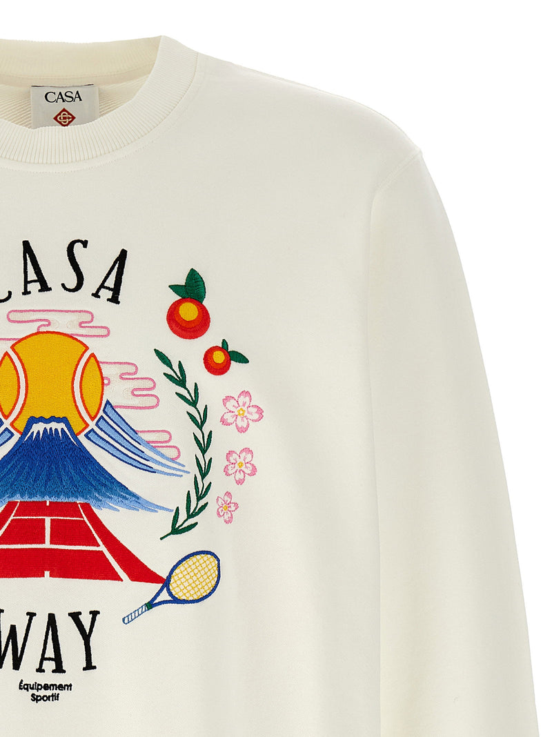 Casablanca Casablanca Casa Way Mountain Sweatshirt