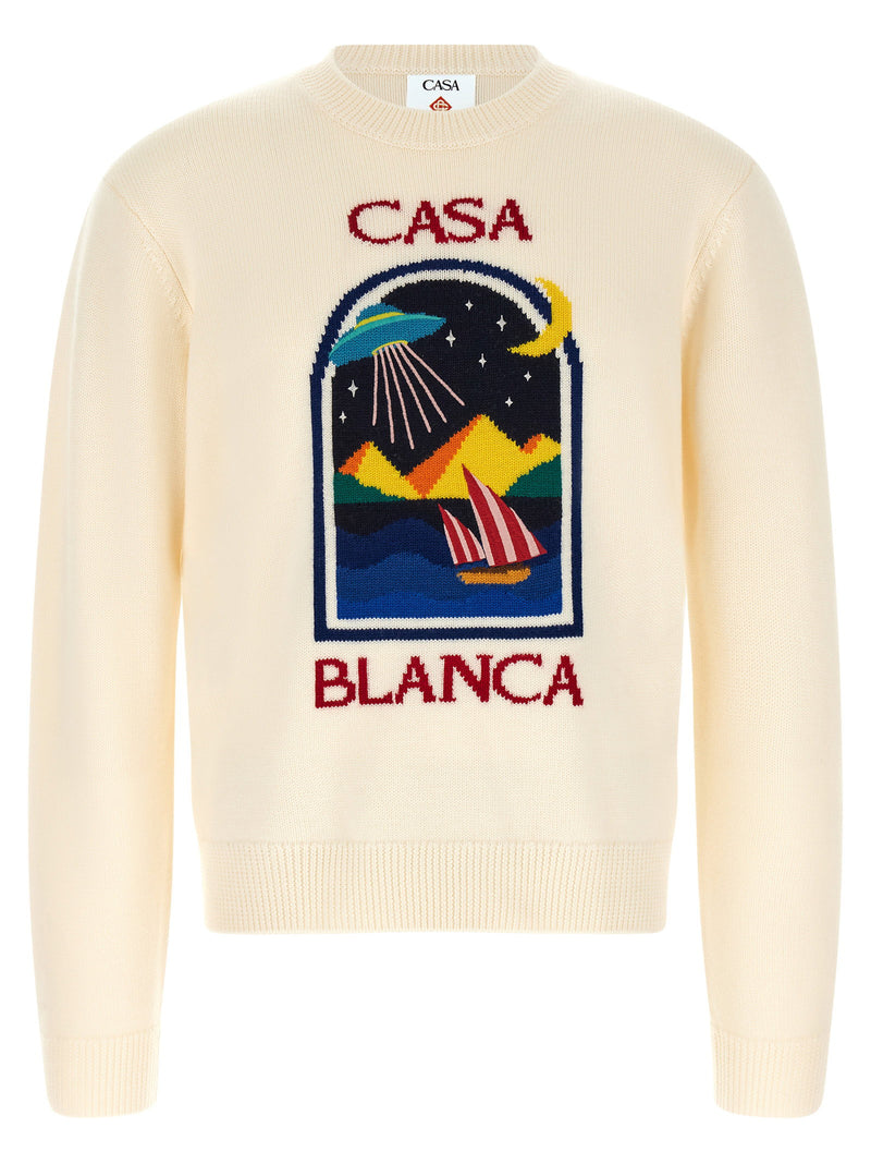 Casablanca Casablanca Pyramid Abduction Sweater
