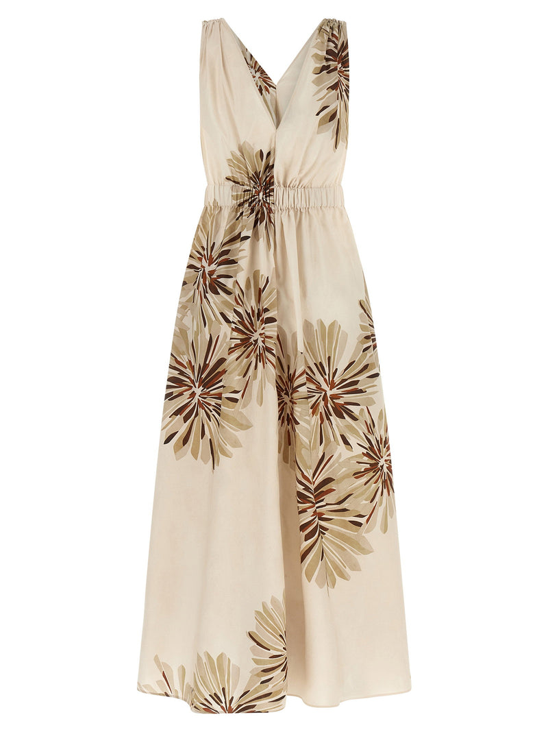 Brunello Cucinelli Brunello Cucinelli Bloom Print Dress