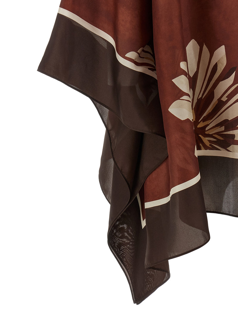 Brunello Cucinelli Brunello Cucinelli Silk Scarf Blouse
