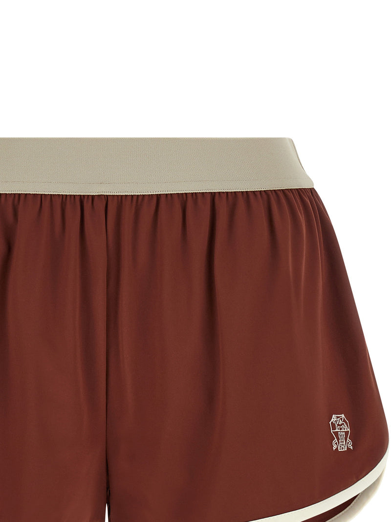 Brunello Cucinelli Brunello Cucinelli Techno Jersey Shorts