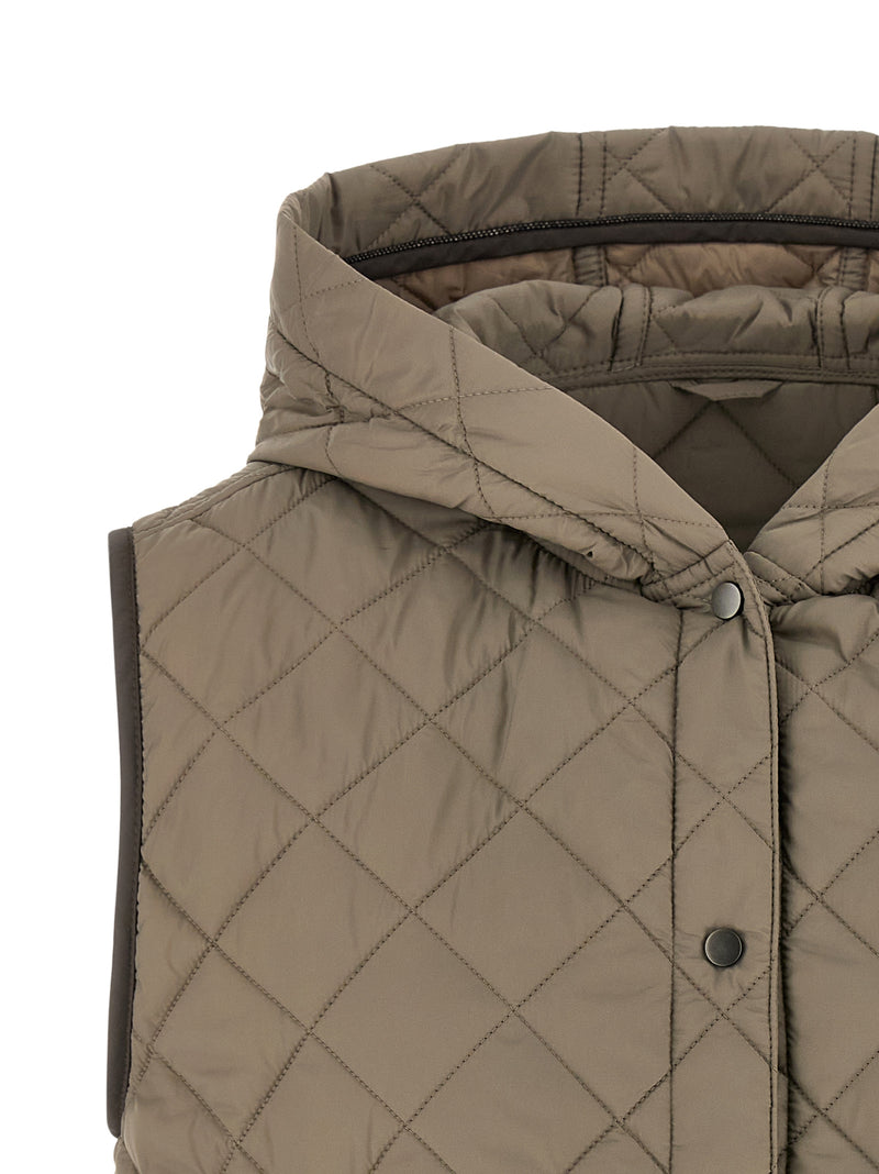 Brunello Cucinelli Quilted Vest - Nylon Quilted - Style 9C2741 | Urbalen... | Urbalenti™ NYC