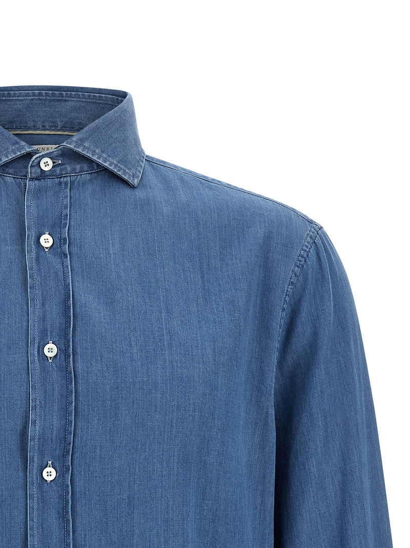 Brunello Cucinelli Brunello Cucinelli Denim Shirt