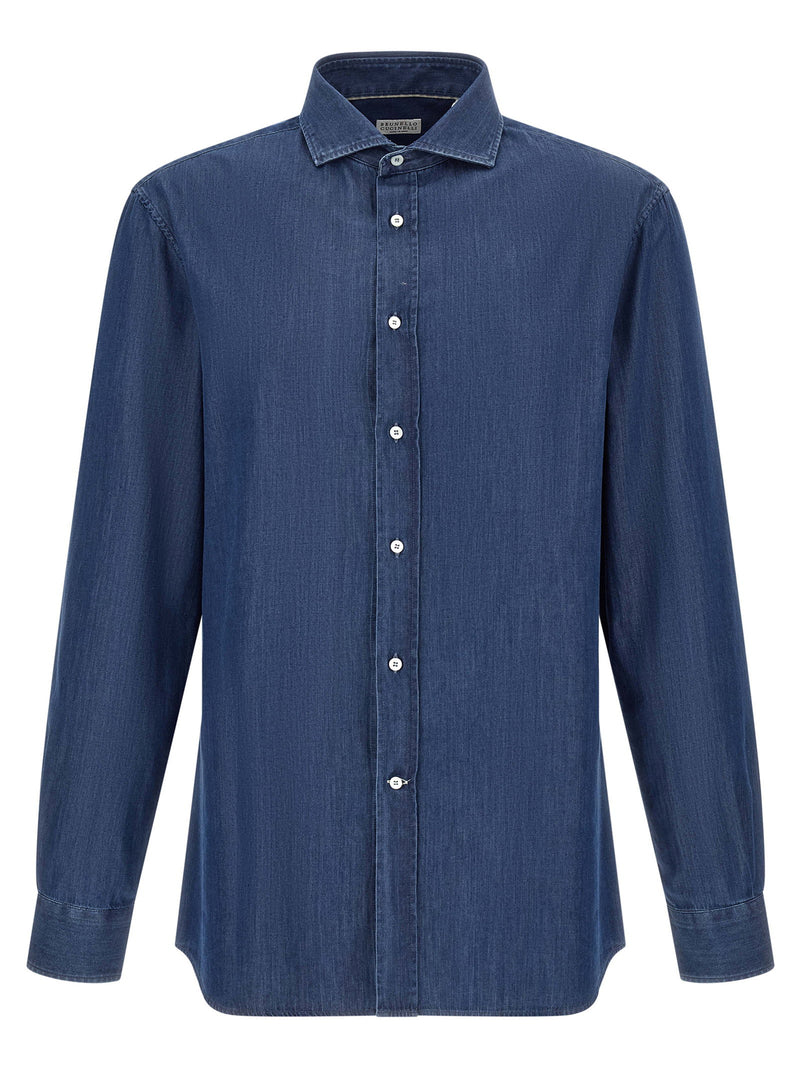 Brunello Cucinelli Brunello Cucinelli Denim Shirt