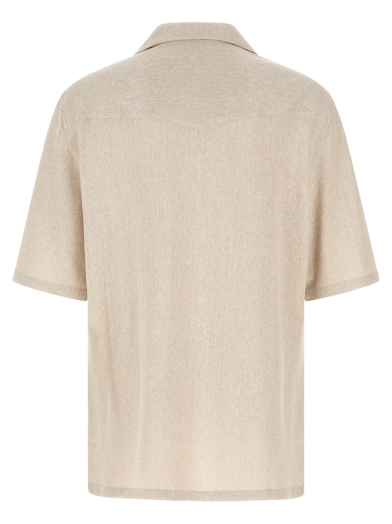 Brunello Cucinelli Brunello Cucinelli Camp Collar Shirt