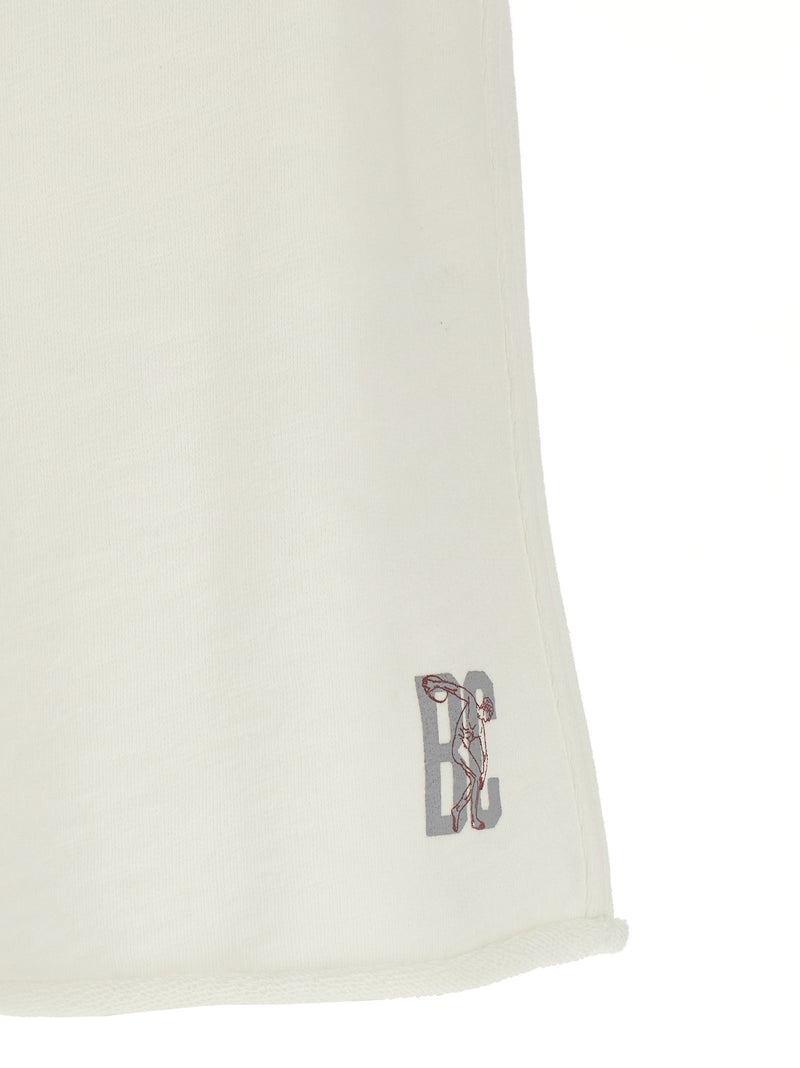 Brunello Cucinelli Mélange Sweatshirt Bermuda Shorts - Cotton - Style 33... | Urbalenti™ NYC