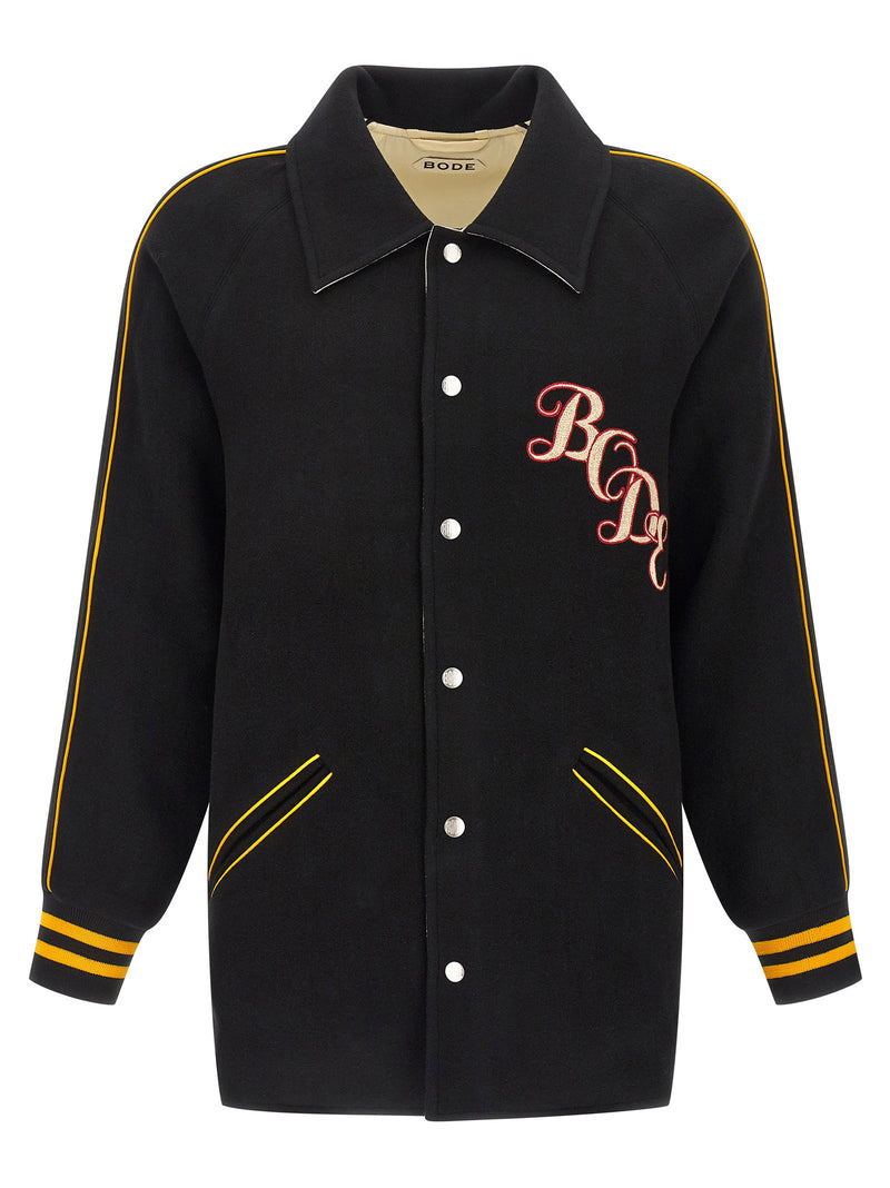 Bode Bode Monogram Snap Reversible Jacket