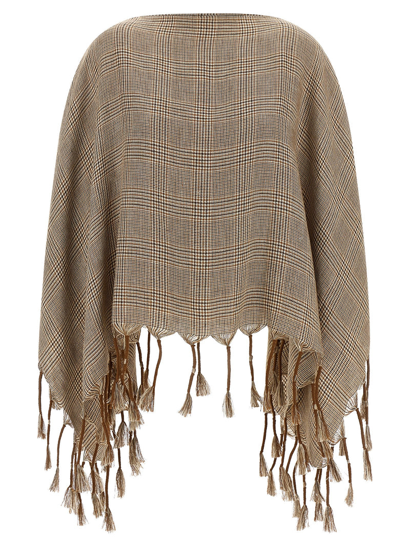 Brunello Cucinelli Linen Poncho - Viscose - Style VSP05CRQ58 | Urbalenti... | Urbalenti™ NYC