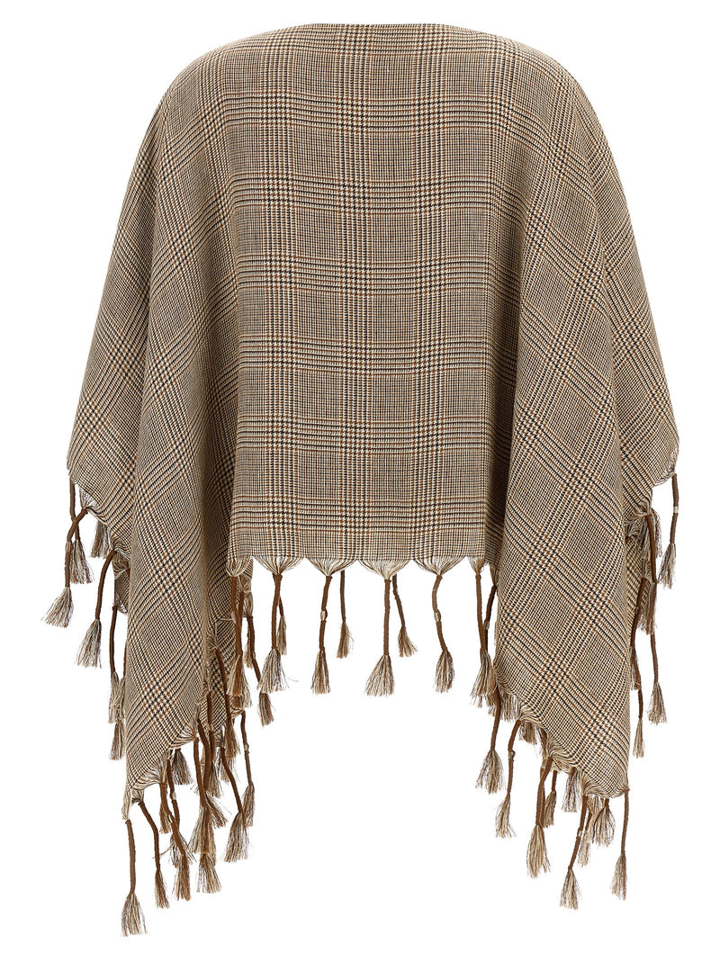 Brunello Cucinelli Linen Poncho - Viscose - Style VSP05CRQ58 | Urbalenti... | Urbalenti™ NYC