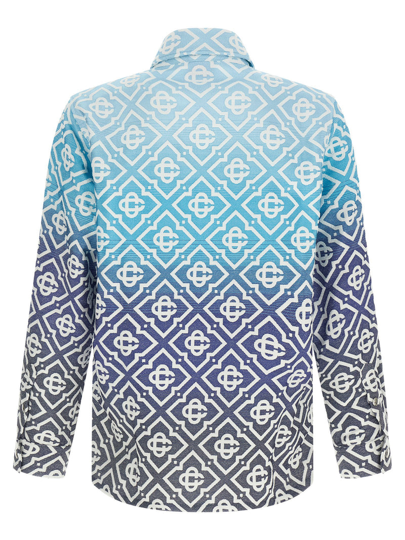 Casablanca Casablanca Shacket Monogram Gradient Jacquard