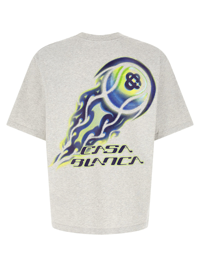 Casablanca Casablanca Flaming Tennis Ball T-shirt