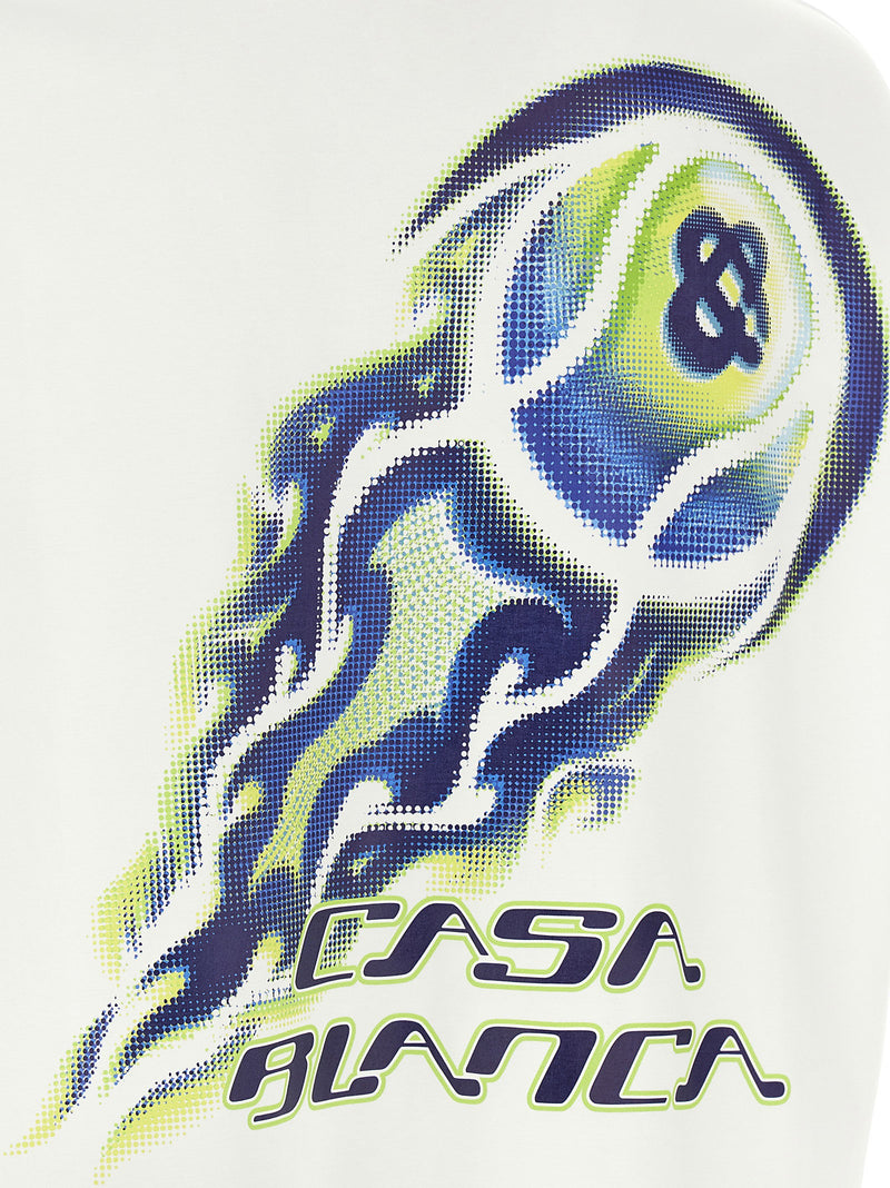 Casablanca Casablanca Flaming Tennis Ball T-shirt