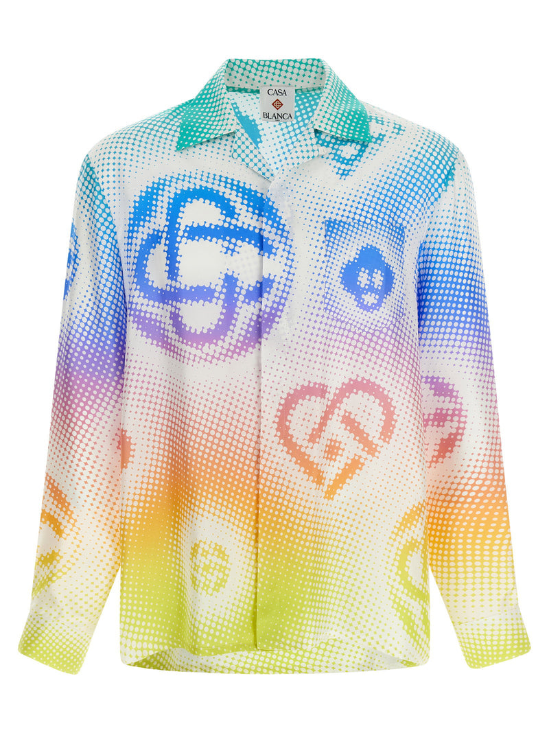 Casablanca Casablanca Halftone Logo Shirt