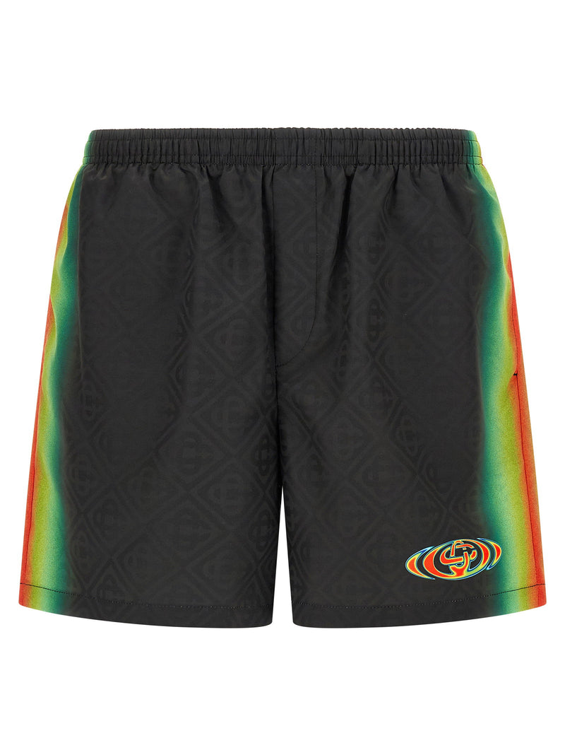 Casablanca Casablanca Jacquard Logo Swimsuit