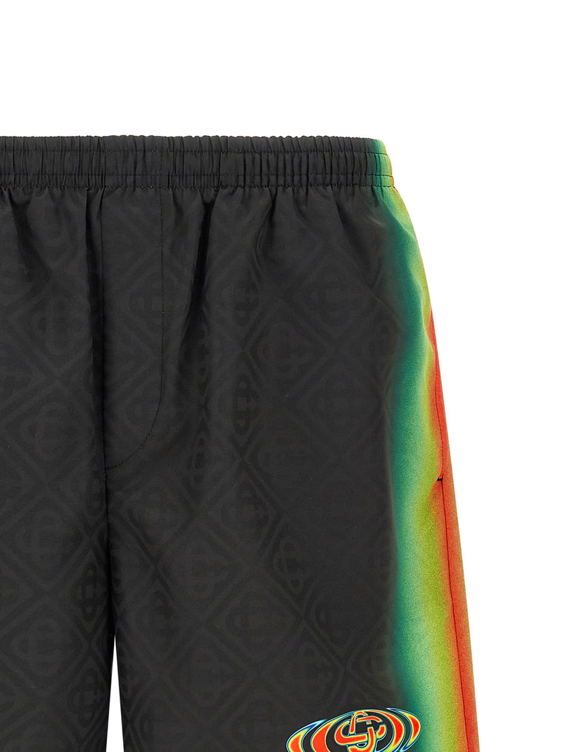 Casablanca Casablanca Jacquard Logo Swimsuit