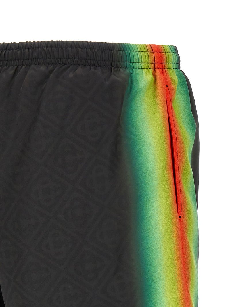Casablanca Casablanca Jacquard Logo Swimsuit