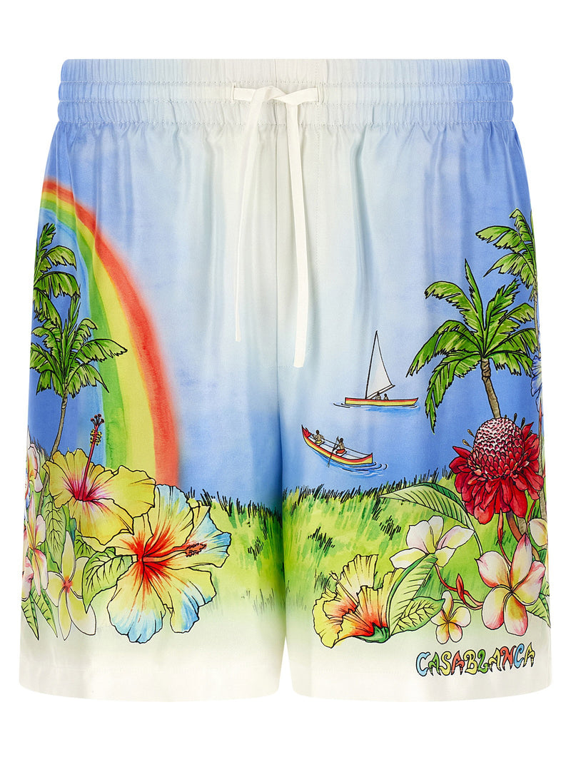 Casablanca Casablanca Aloha Bermuda Shorts