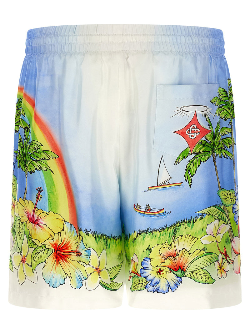 Casablanca Casablanca Aloha Bermuda Shorts