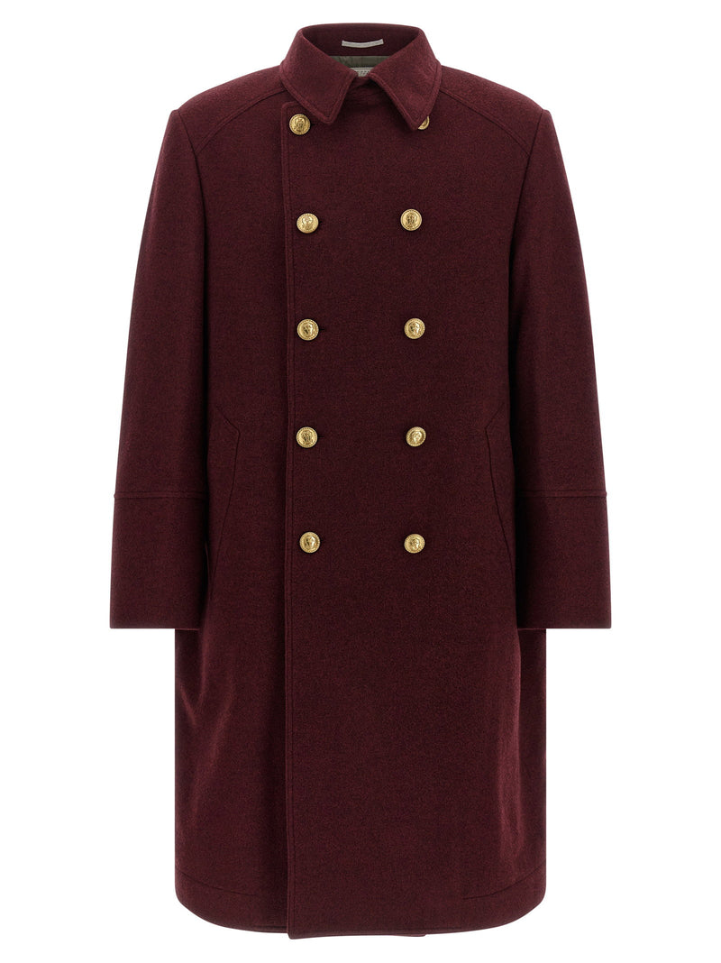 Brunello Cucinelli Brunello Cucinelli Cashmere Double-breasted Coat