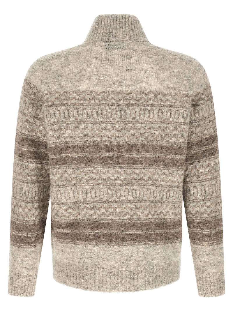 Brunello Cucinelli Brunello Cucinelli Nordic Jacquard Cardigan