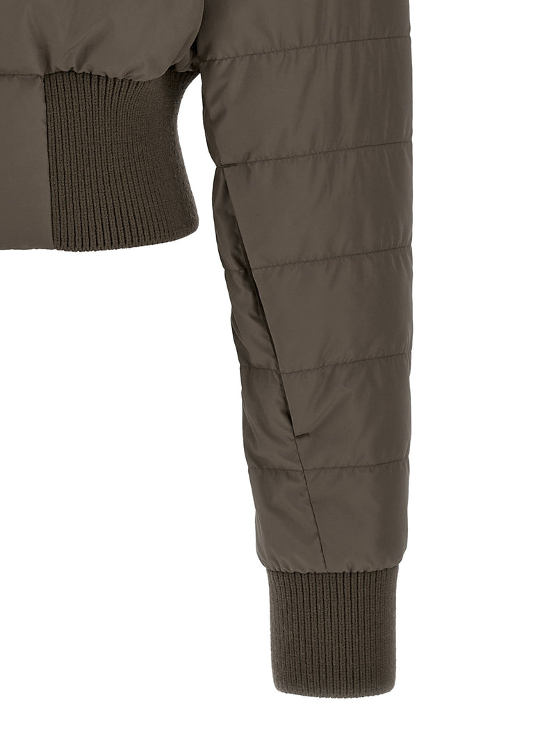 Rick Owens Moncler + Rick Owens Cropped Down Jacket