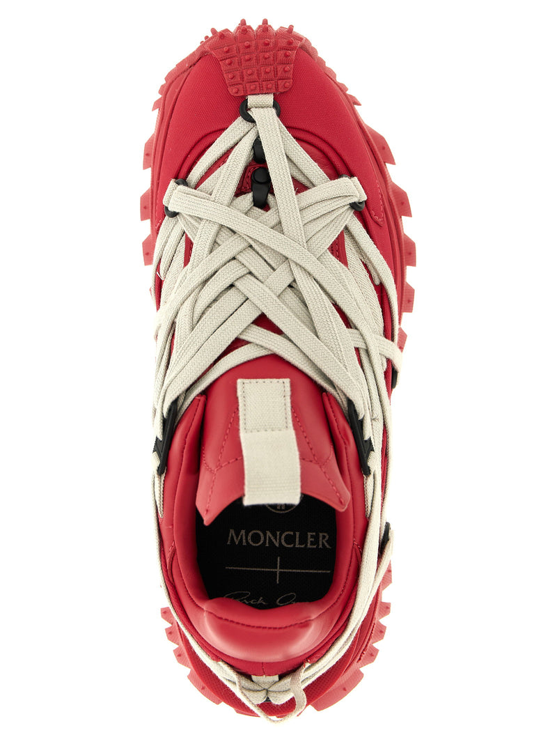 Rick Owens Moncler + Rick Owens Trailgrip Megalace Sneakers